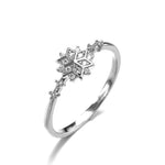 Snefnug Ring i Sølv