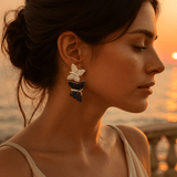 Emma | Sommerfugl øreringe