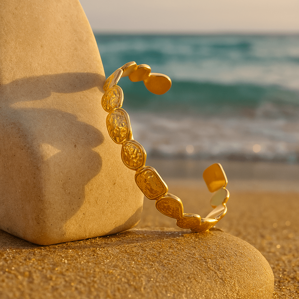 Frida | Guld Armbånd