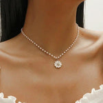 Margaretka med Perlevedhæng