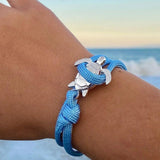 Håndlavet armbånd med havskildpadde
