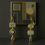Johanne | Skovhjerte øreringe