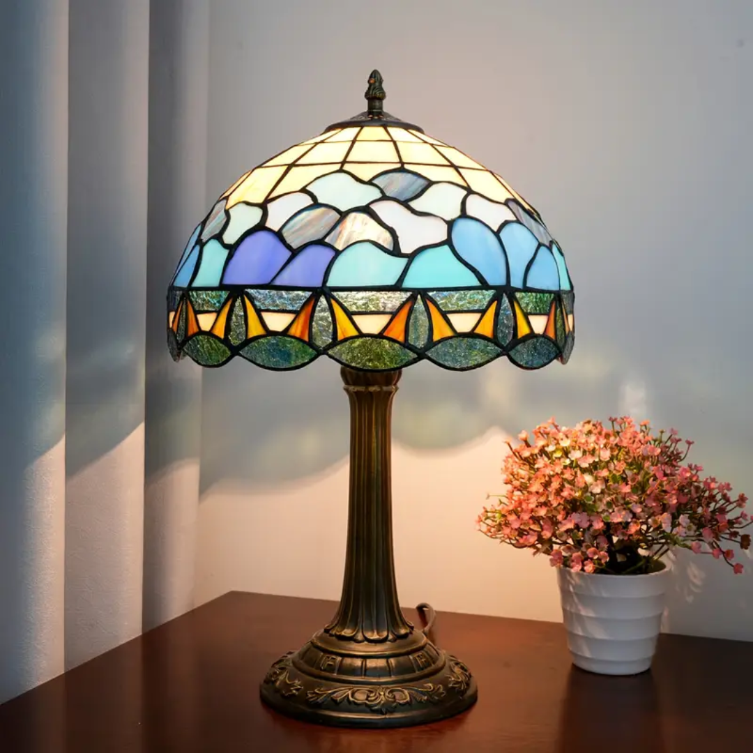 Nordlys Tiffany-lampen