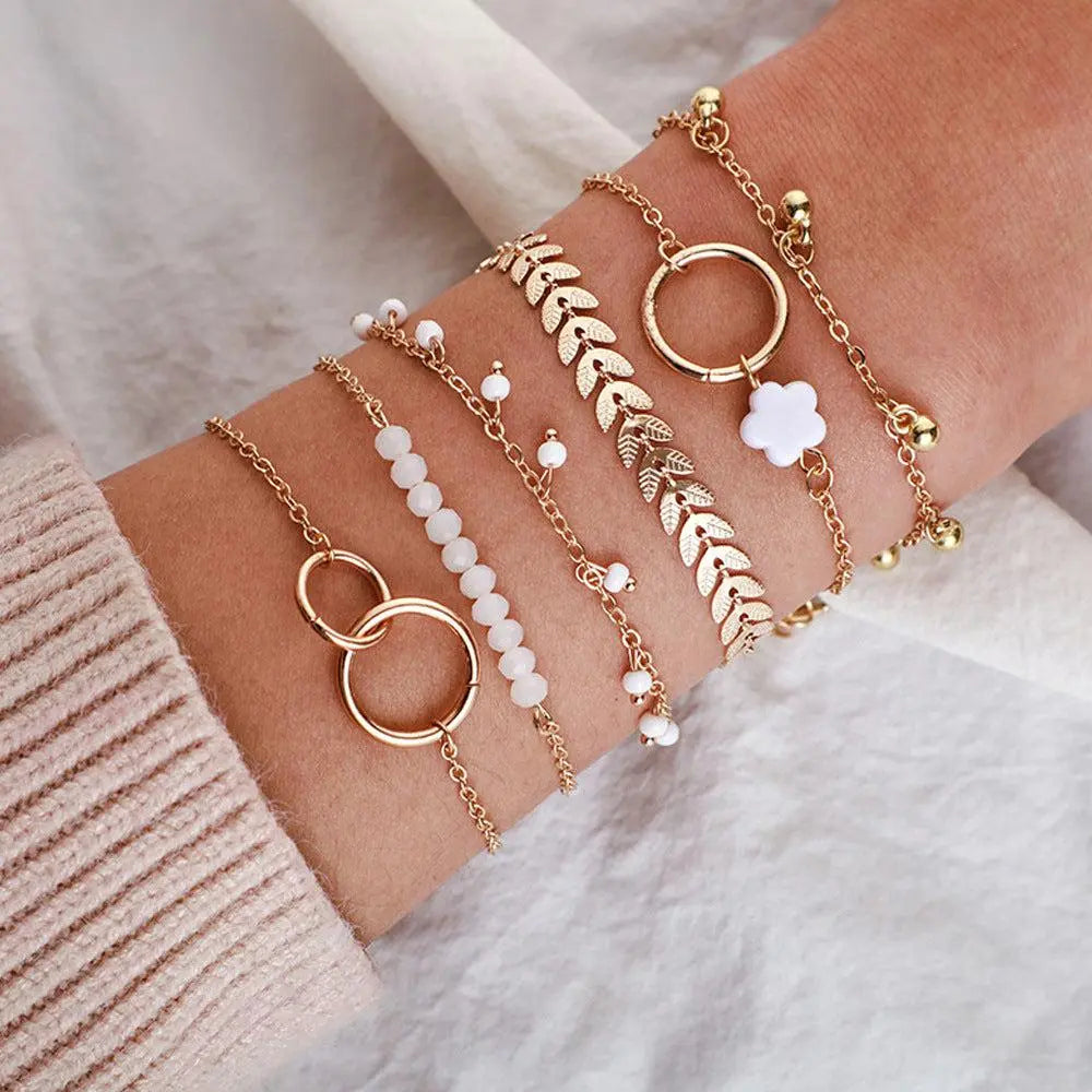 Sada Boho Armbånd i Guld