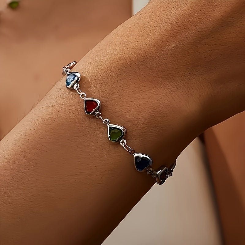 Unik hjerteformet armbånd