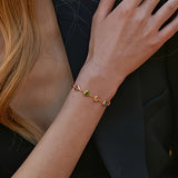 Unik hjerteformet armbånd