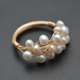 Vintage Ring med Perle Nest