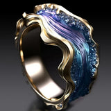 Anel Vintage Guld Ocean