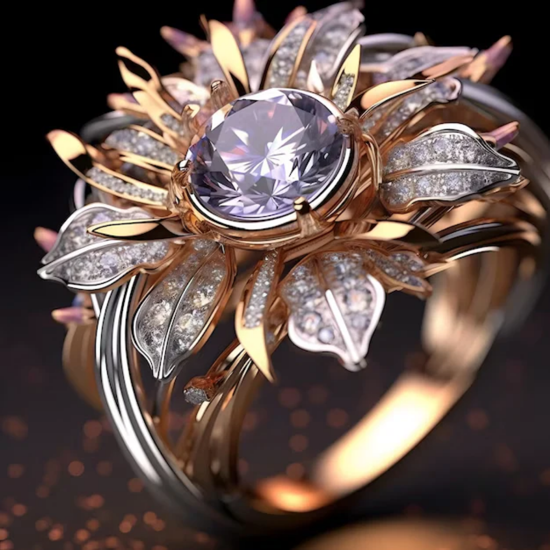 Exotisk Ring Lilla